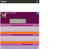 Tablet Screenshot of amand49120.skyrock.com
