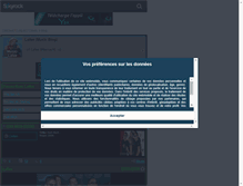 Tablet Screenshot of music-lafee.skyrock.com