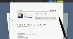 Desktop Screenshot of cath2693.skyrock.com