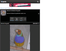 Tablet Screenshot of diamant-de-gould.skyrock.com