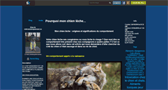 Desktop Screenshot of clubcaninloupdenaisien.skyrock.com