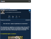 Tablet Screenshot of clubcaninloupdenaisien.skyrock.com