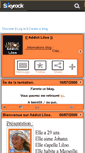 Mobile Screenshot of addict-liloo.skyrock.com