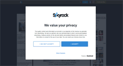 Desktop Screenshot of ireadsomebooks.skyrock.com