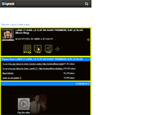 Tablet Screenshot of amineofficiel.skyrock.com