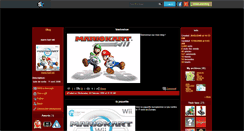 Desktop Screenshot of mario-kart-wii.skyrock.com