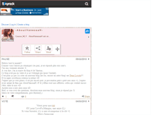 Tablet Screenshot of aboutvanessah.skyrock.com