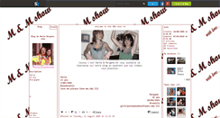 Desktop Screenshot of marie-morgane-show.skyrock.com