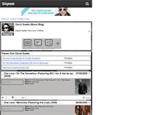 Tablet Screenshot of davidguetta-onelove.skyrock.com