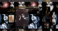 Desktop Screenshot of chatogoths.skyrock.com