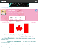 Tablet Screenshot of canada-hetalia.skyrock.com