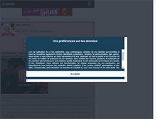 Tablet Screenshot of lara-cox.skyrock.com
