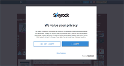 Desktop Screenshot of missbouricote.skyrock.com