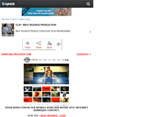 Tablet Screenshot of beatbounceclip.skyrock.com