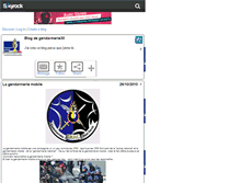 Tablet Screenshot of gendarmerie30.skyrock.com