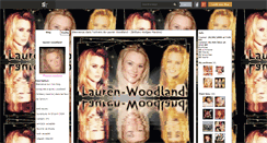 Desktop Screenshot of lauren-woodland.skyrock.com