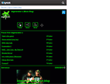 Tablet Screenshot of dj-degeneration-x.skyrock.com