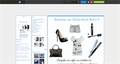 Desktop Screenshot of clothe-style-stars.skyrock.com