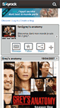 Mobile Screenshot of blogdegreysanatomy.skyrock.com
