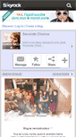 Mobile Screenshot of christelle9-6.skyrock.com
