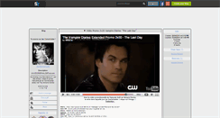 Desktop Screenshot of ian-soomerhalder.skyrock.com
