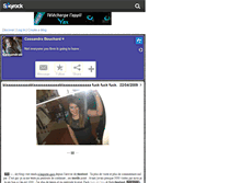 Tablet Screenshot of cassandrabouchard.skyrock.com