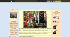 Desktop Screenshot of conseillere-partylite.skyrock.com