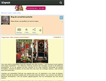 Tablet Screenshot of conseillere-partylite.skyrock.com