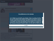 Tablet Screenshot of mon-mariage-2010.skyrock.com