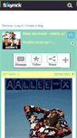 Mobile Screenshot of aallee-x.skyrock.com