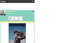 Tablet Screenshot of aallee-x.skyrock.com