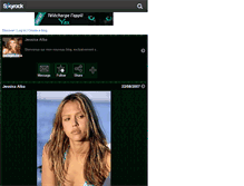 Tablet Screenshot of bellejessicaalba.skyrock.com