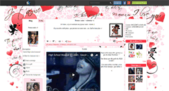 Desktop Screenshot of love-my021.skyrock.com