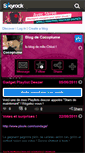 Mobile Screenshot of cocoplume.skyrock.com