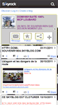 Mobile Screenshot of domi1801suite.skyrock.com