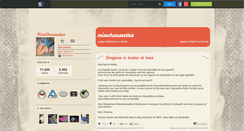 Desktop Screenshot of misschaussettes.skyrock.com