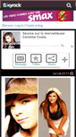 Mobile Screenshot of costacaroline-fan.skyrock.com