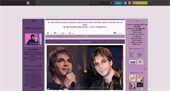 Desktop Screenshot of mikelangelo-locontefans.skyrock.com