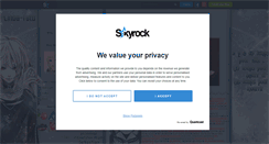 Desktop Screenshot of pao.skyrock.com