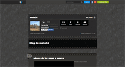 Desktop Screenshot of moto34.skyrock.com