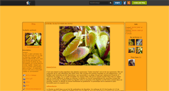 Desktop Screenshot of la-plante-carnivore.skyrock.com