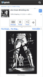 Mobile Screenshot of dream-wrestling.skyrock.com