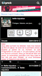 Mobile Screenshot of belle-injustice.skyrock.com