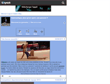 Tablet Screenshot of gymnaaste77.skyrock.com