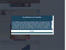 Tablet Screenshot of juliestars.skyrock.com