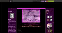 Desktop Screenshot of jennyolsen.skyrock.com
