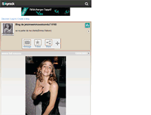 Tablet Screenshot of jetaimeemmawatsondu76160.skyrock.com