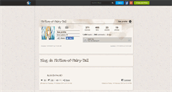 Desktop Screenshot of fiction-of-fairy-tail.skyrock.com