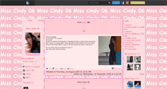 Desktop Screenshot of miss-cindy-06.skyrock.com