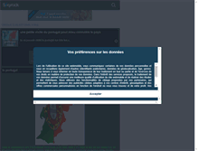 Tablet Screenshot of portugal-visite.skyrock.com